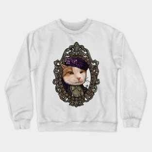 Cat Cameo: The Dowager Countess, Rosie Crewneck Sweatshirt